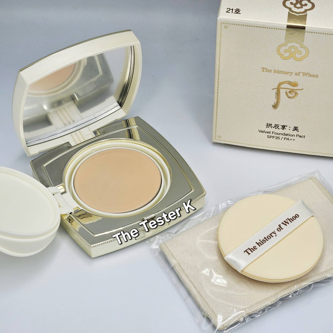 The History of Whoo - Velvet Foundation Pact 10g - Image 5