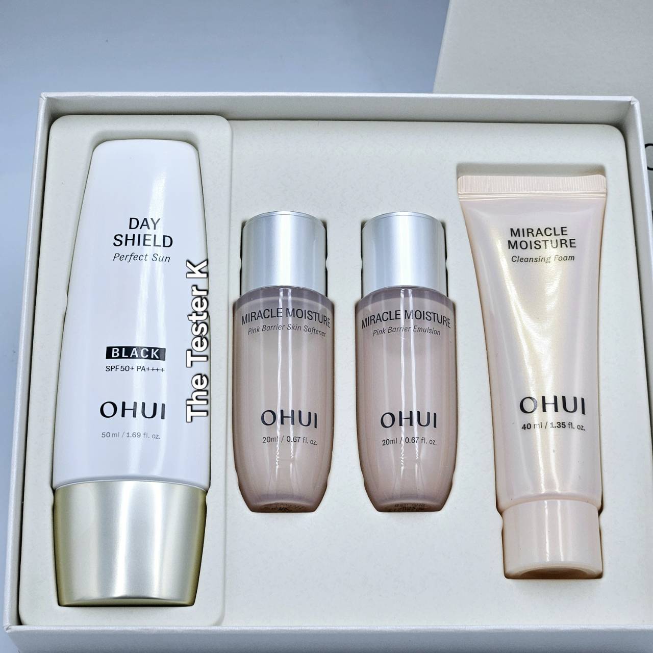 OHui - Day Shield Perfect Sun Black Special Set (เซตกันแดด)