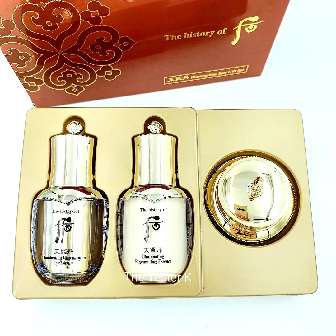The History Of Whoo Cheongidan llluminating 3pcs Special set