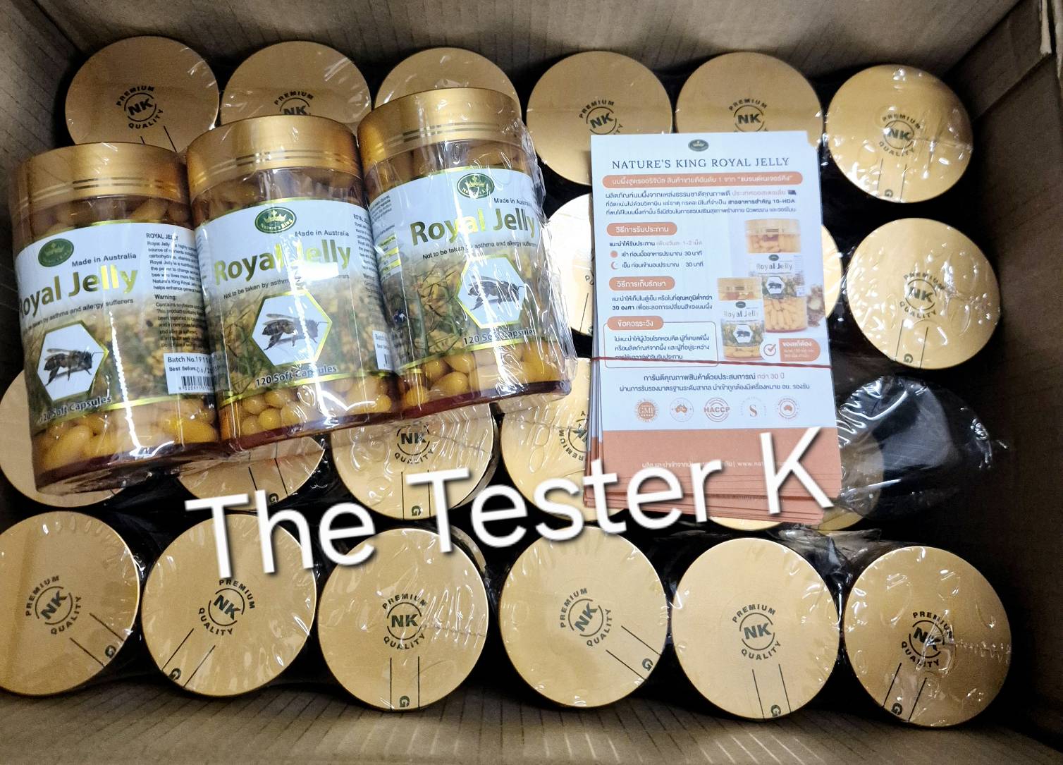 Nature's King Royal Jelly 1000 mg นมผึ้ง - Image 7