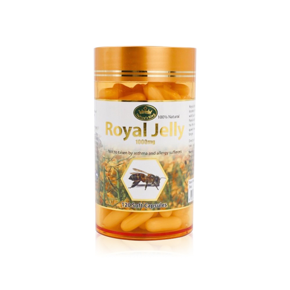 Nature's King Royal Jelly 1000 mg นมผึ้ง - Image 6