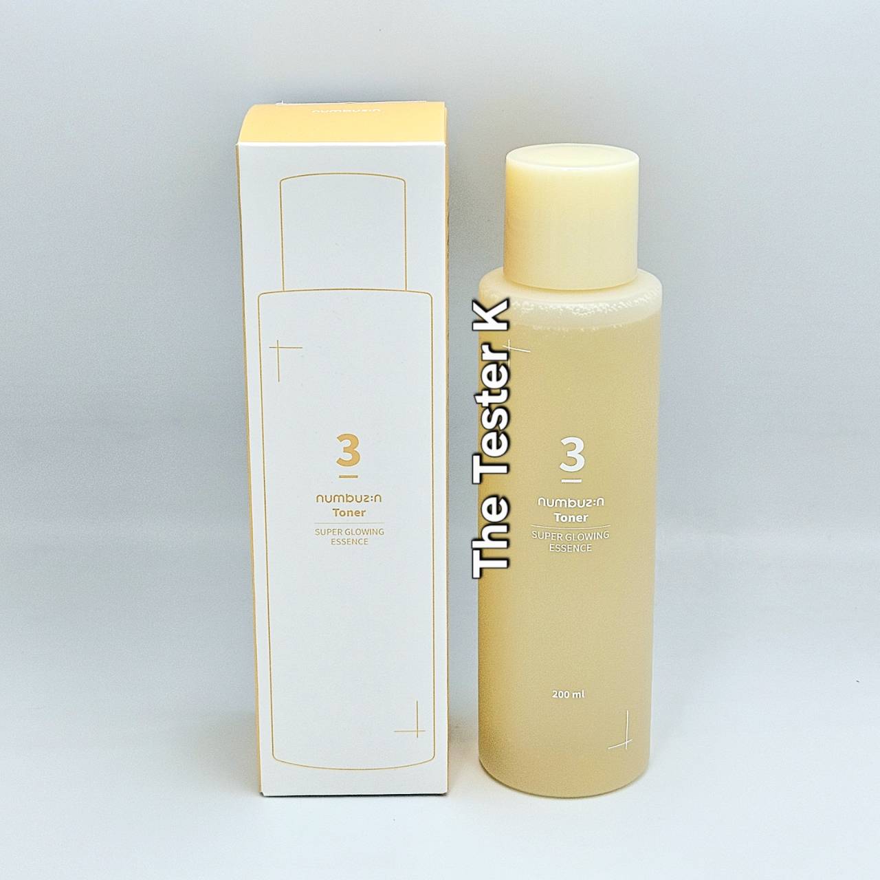 Numbuzin No.3 Super Glowing Essence Toner 200ml โทนเนอร์