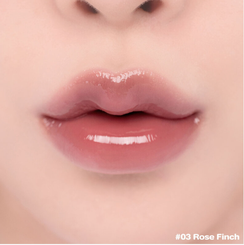 ROM&ND Glasting Color Gloss 03 Rose Finch 4.0g - Image 3