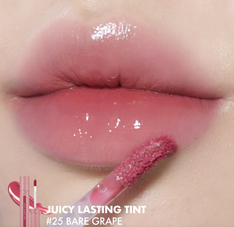 ROM&ND Juicy Lasting Tint 5.5g สี #25 Bare Grape สีชมพูอมม่วง - Image 2