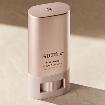 Su:m 37 - Sun-away Velvet Sun Stick SPF50+, PA ++++ 18g บาล์มกันแดด