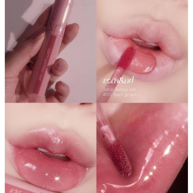ROM&ND Juicy Lasting Tint 5.5g สี #25 Bare Grape สีชมพูอมม่วง - Image 5