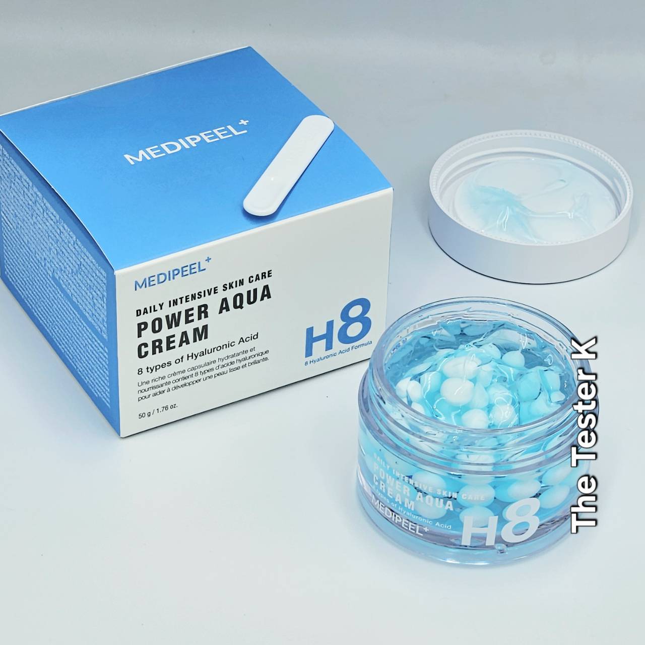 Medipeel - Power Aqua H8 Cream 50ml สีฟ้า - Image 4