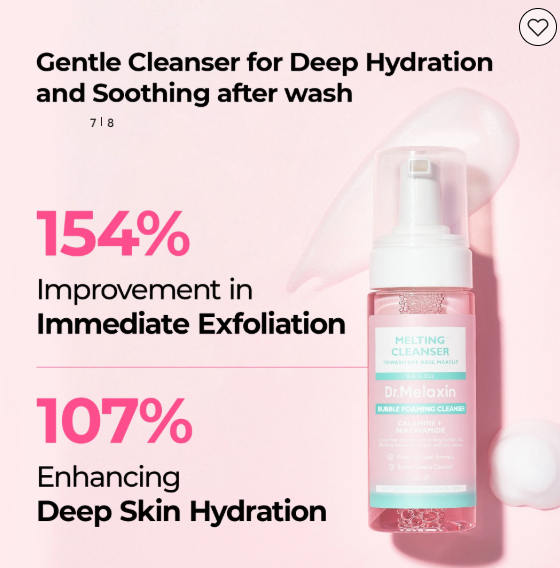 Dr.Melaxin Melting Cleanser (Bubble Foaming Cleanser) 150 ml - Image 2