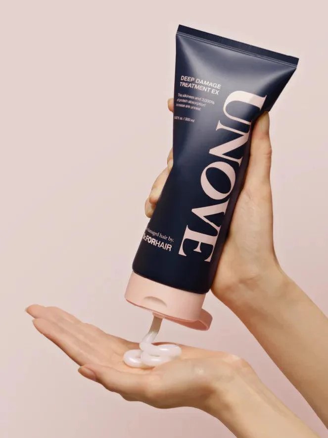 ครีมนวดผม Unove Deep Damage Treatment EX 320ml กลิ่น Warm Petals - Image 5