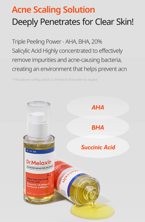 Dr.Melaxin Exosome Repair Peeling Serum 50ml - Image 7