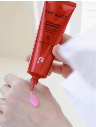 THE WHOO UV Ultimate Red Vitamin Sunscreen Set ไซด์เพิ่มปริมาณ คุ้มมากก🔥 - Image 2