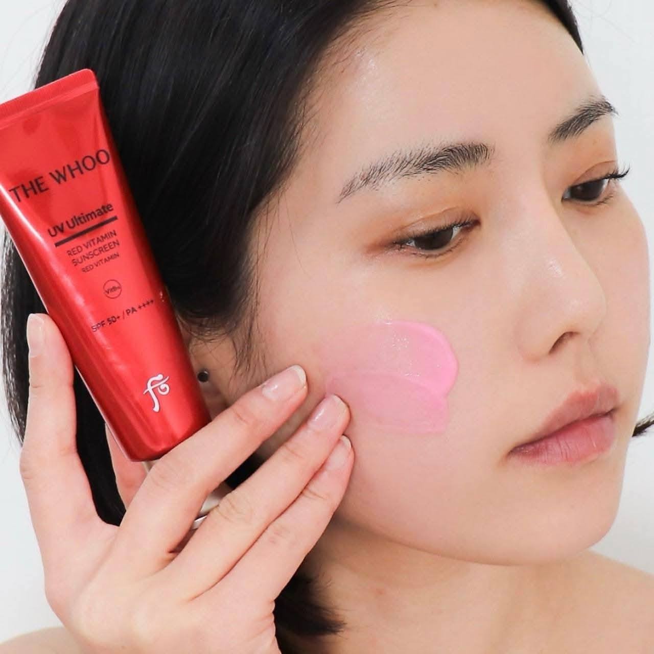 THE WHOO UV Ultimate Red Vitamin Sunscreen Set ไซด์เพิ่มปริมาณ คุ้มมากก🔥 - Image 4