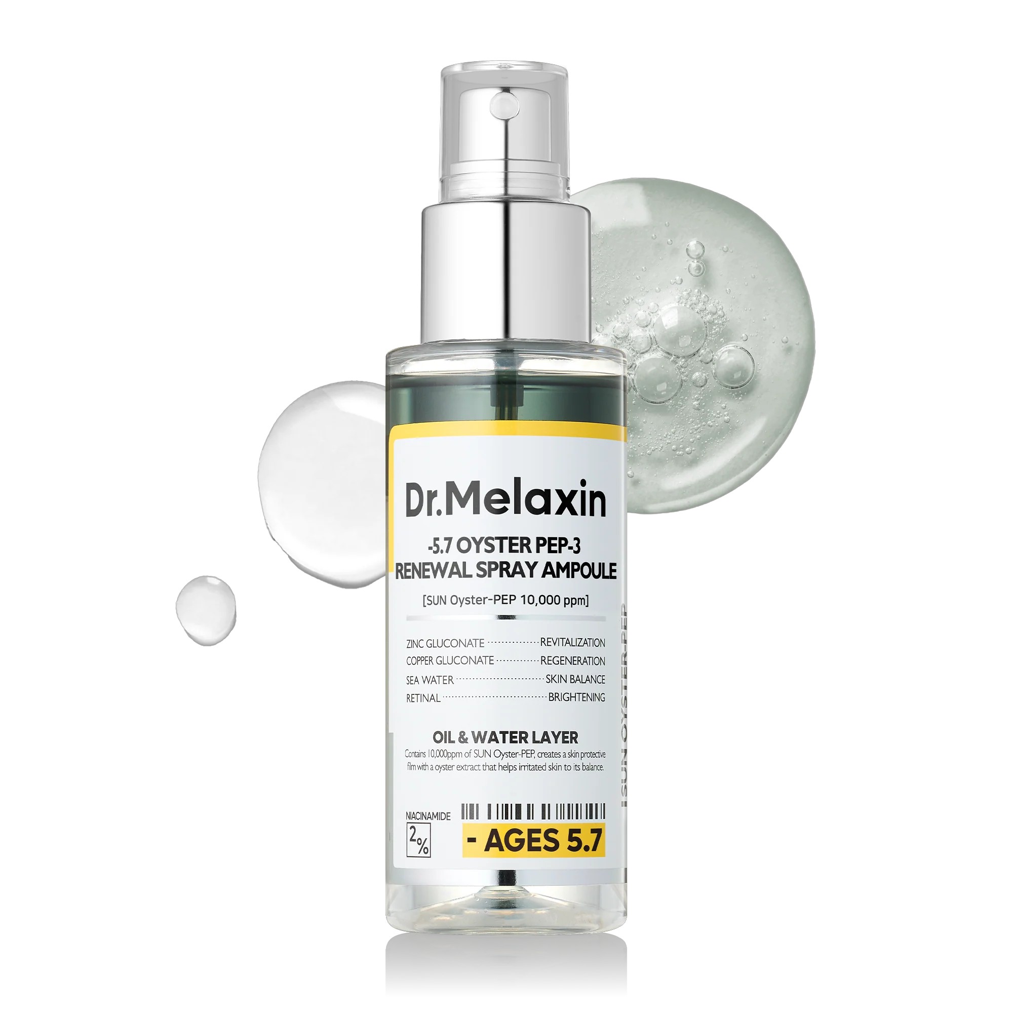 Dr. Melaxin Oyster Peptide Spray Ampoule 100 ml - Image 4