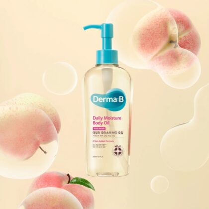 Derma:B Daily Moisture Body Oil (Fresh Peach) 200ml