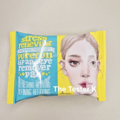 Stress Relieving Purefull Lip & Eye Remover Pad 30 แผ่น