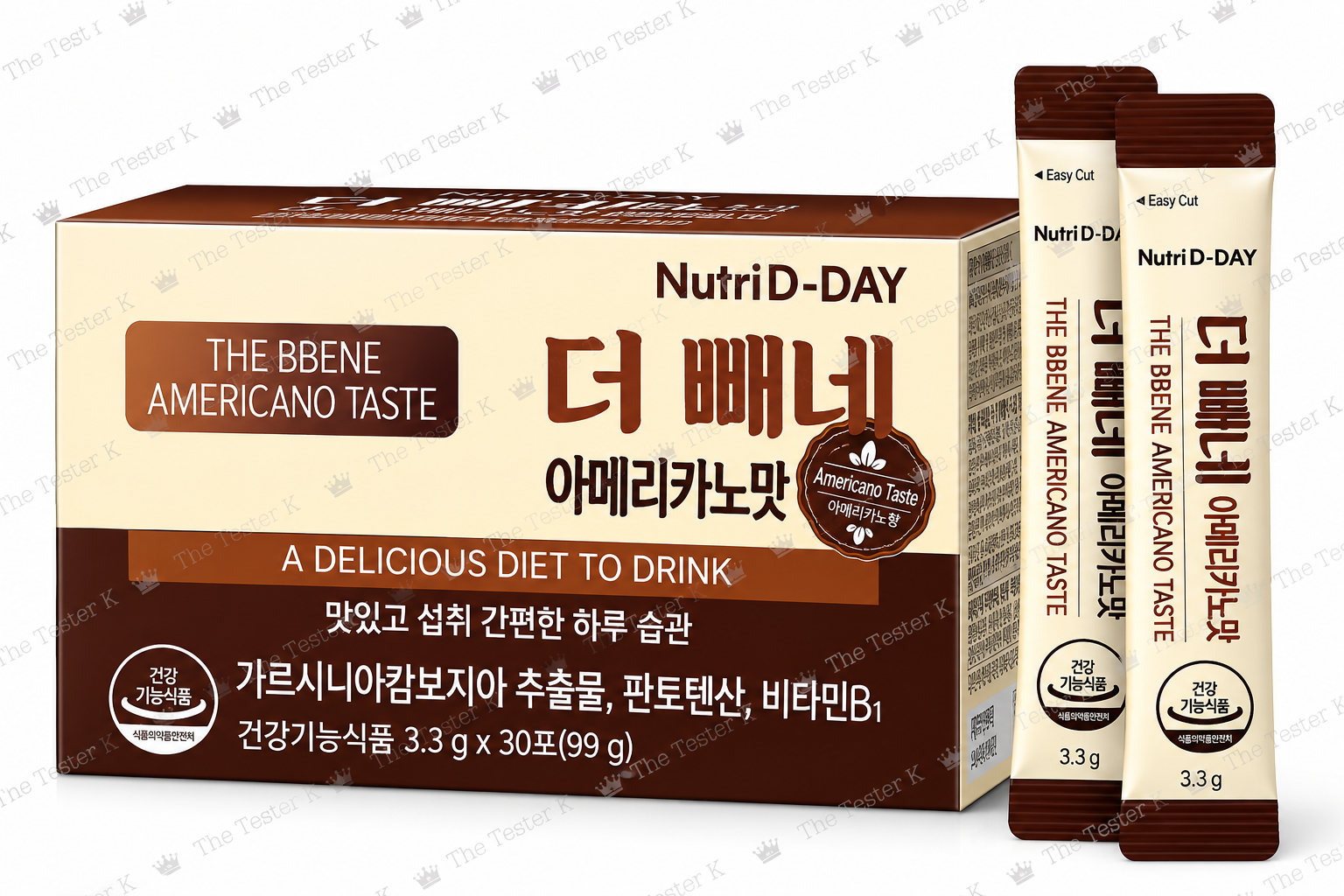 Nutri D-DAY – Cafe Bbene Coffee Mix Taste 30ซอง - Image 4