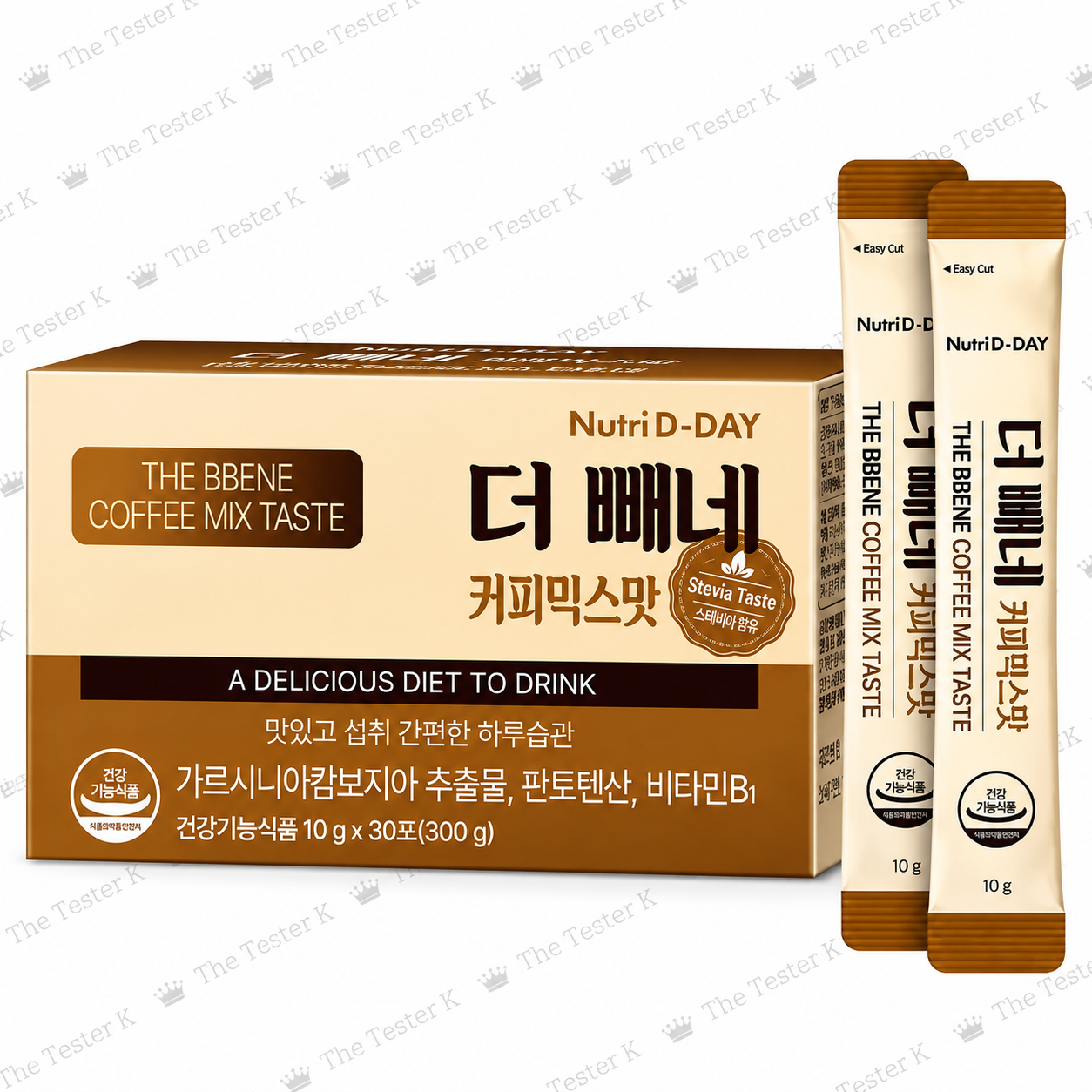 Nutri D-DAY – Cafe Bbene Coffee Mix Taste 30ซอง - Image 5