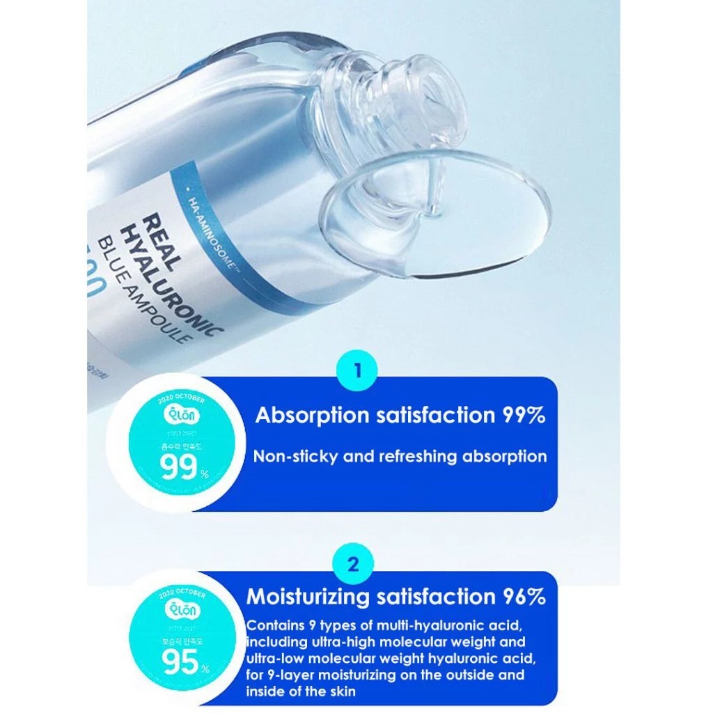 WELLAGE REAL HYALURONIC BLUE 100 Ampoule Limited Double Pack - Image 4