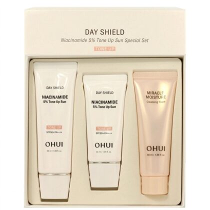 OHUI Day Shield Niacinamide 5% Tone Up Sun Set