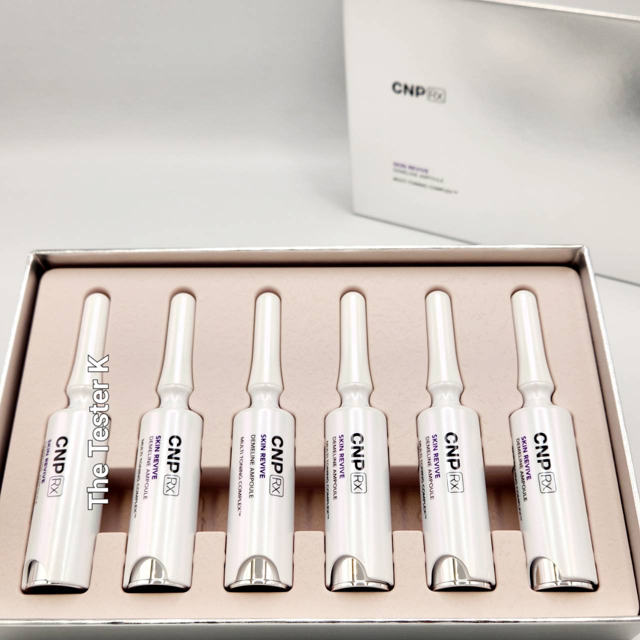 CNP RX Skin Revive Demeline Ampoule ไซส์จริง 5 ml 6 ขวด - Image 5