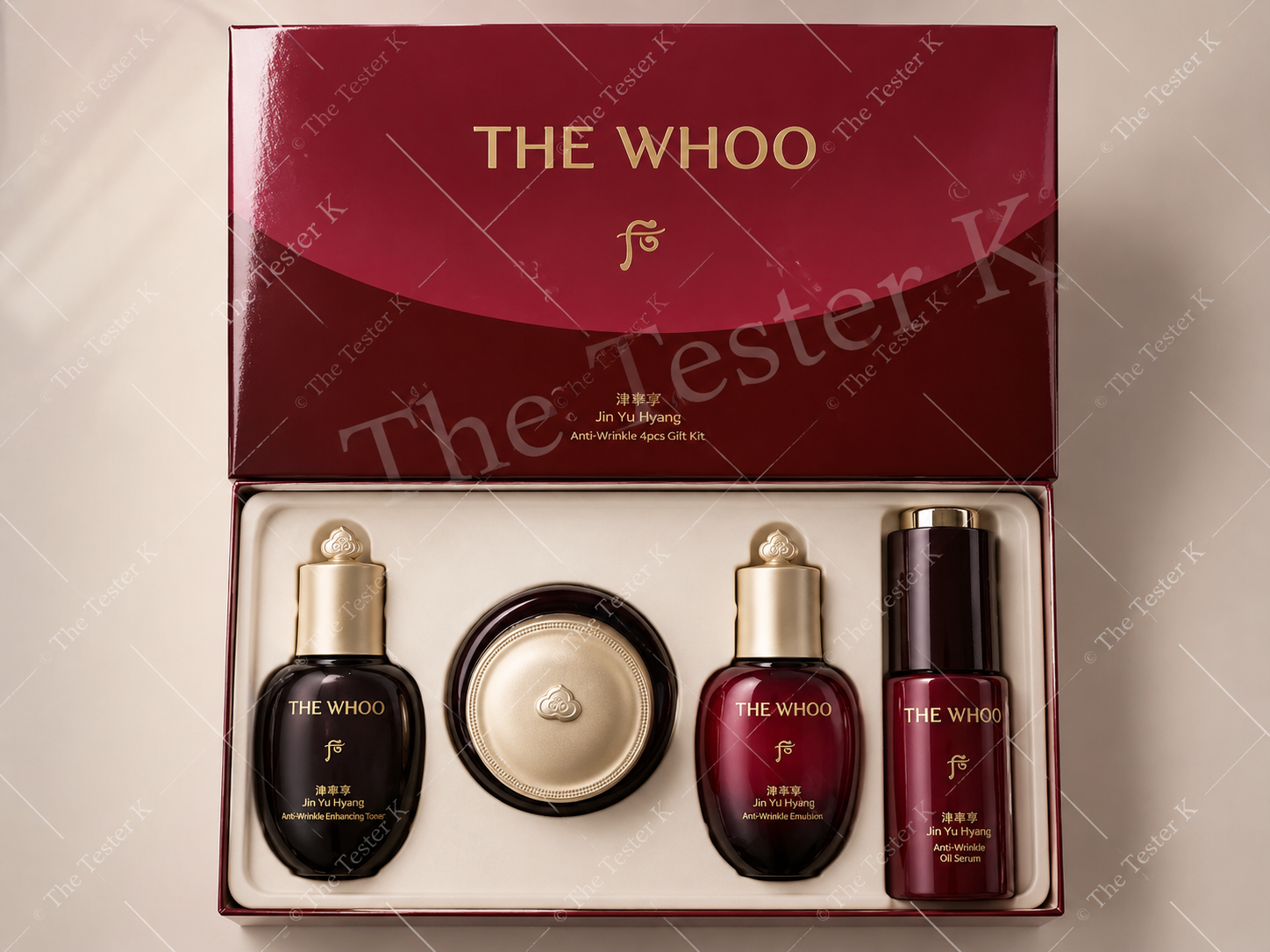 The Whoo Jin Yul Hyang Anti-Wrinkle 4pcs kit - Image 2