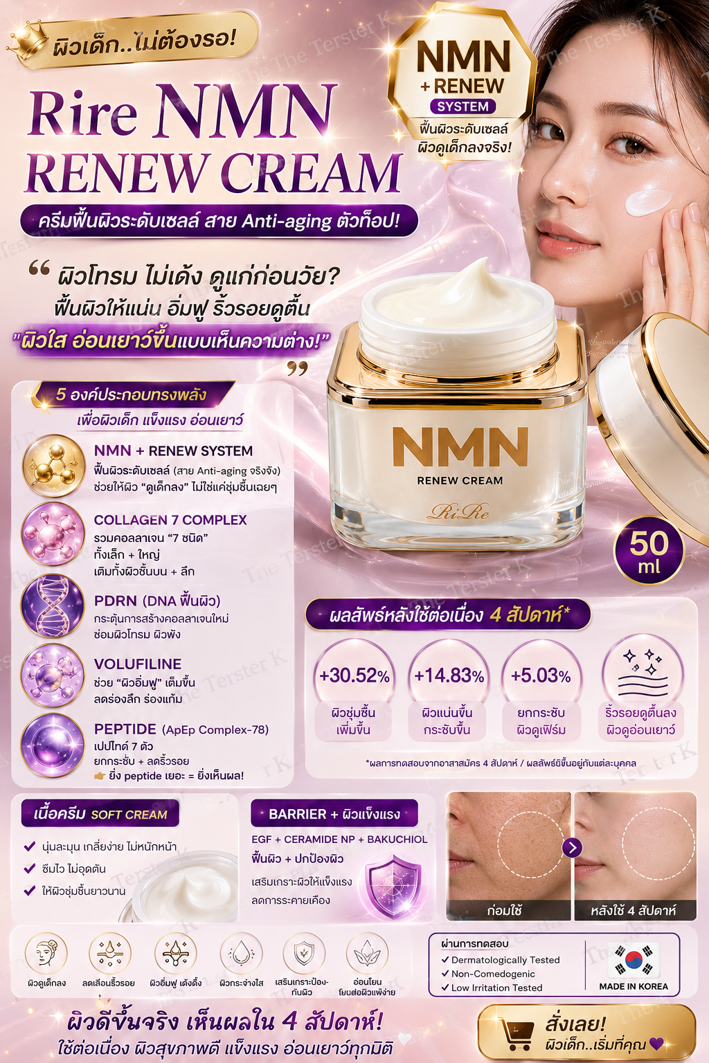 Rire NMN RENEW CREAM 50ml