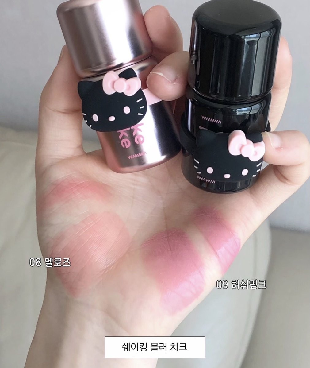 WAKEMAKE Hello Kitty Shaking Blur Cheek - Image 3