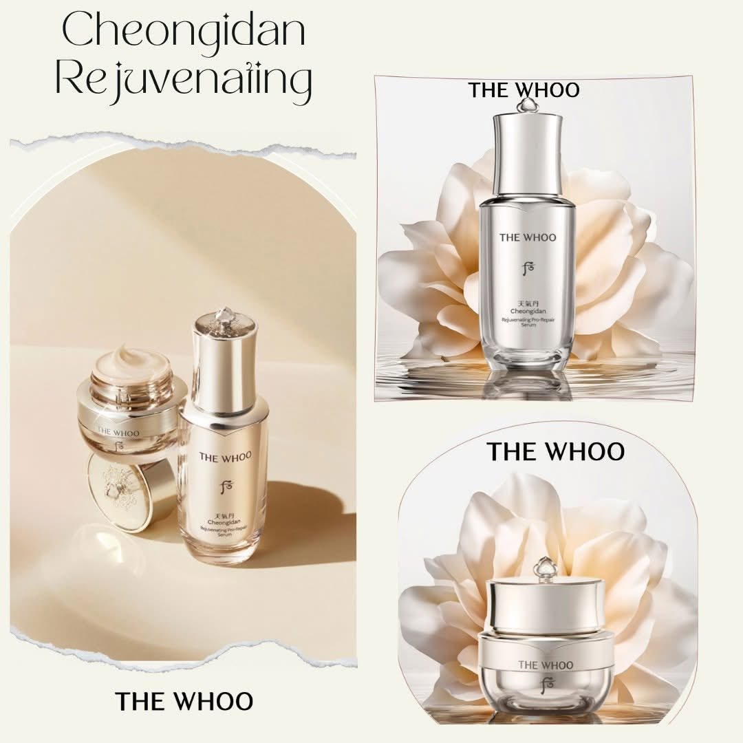 The Whoo Cheongidan Rejuvenating Pro-Repair Serum 1ml - Image 4