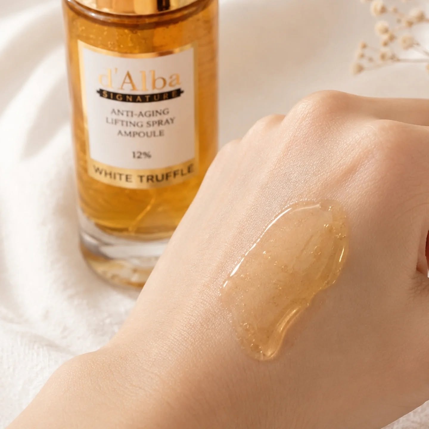 D Alba Piedmont Signature Anti-Aging Spray Ampoule 12% 60ml สูตรใหม่ - Image 4