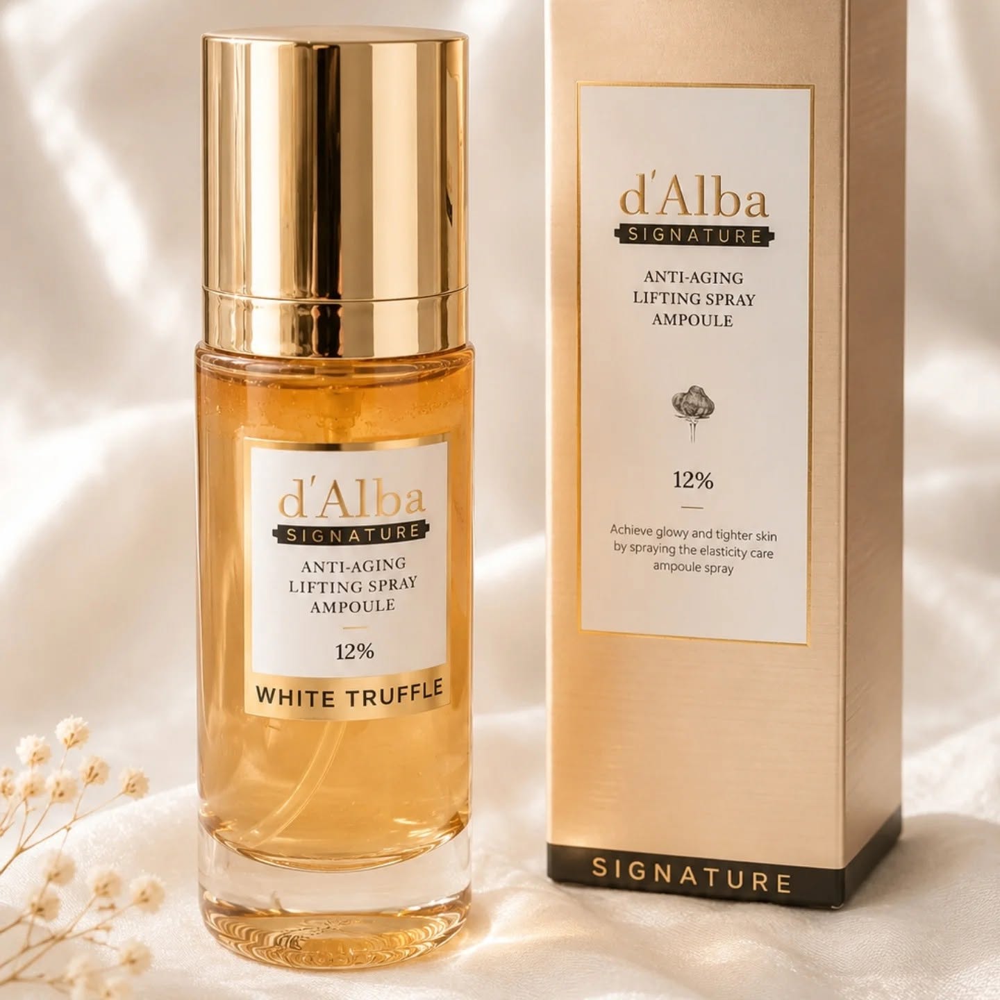 D Alba Piedmont Signature Anti-Aging Spray Ampoule 12% 60ml สูตรใหม่ - Image 6