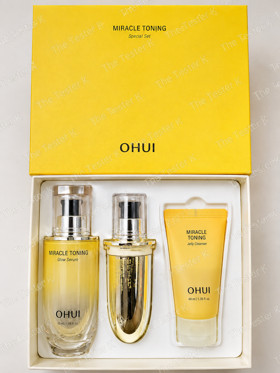 O HUI Miracle Toning Glow serum Special Set - Image 5