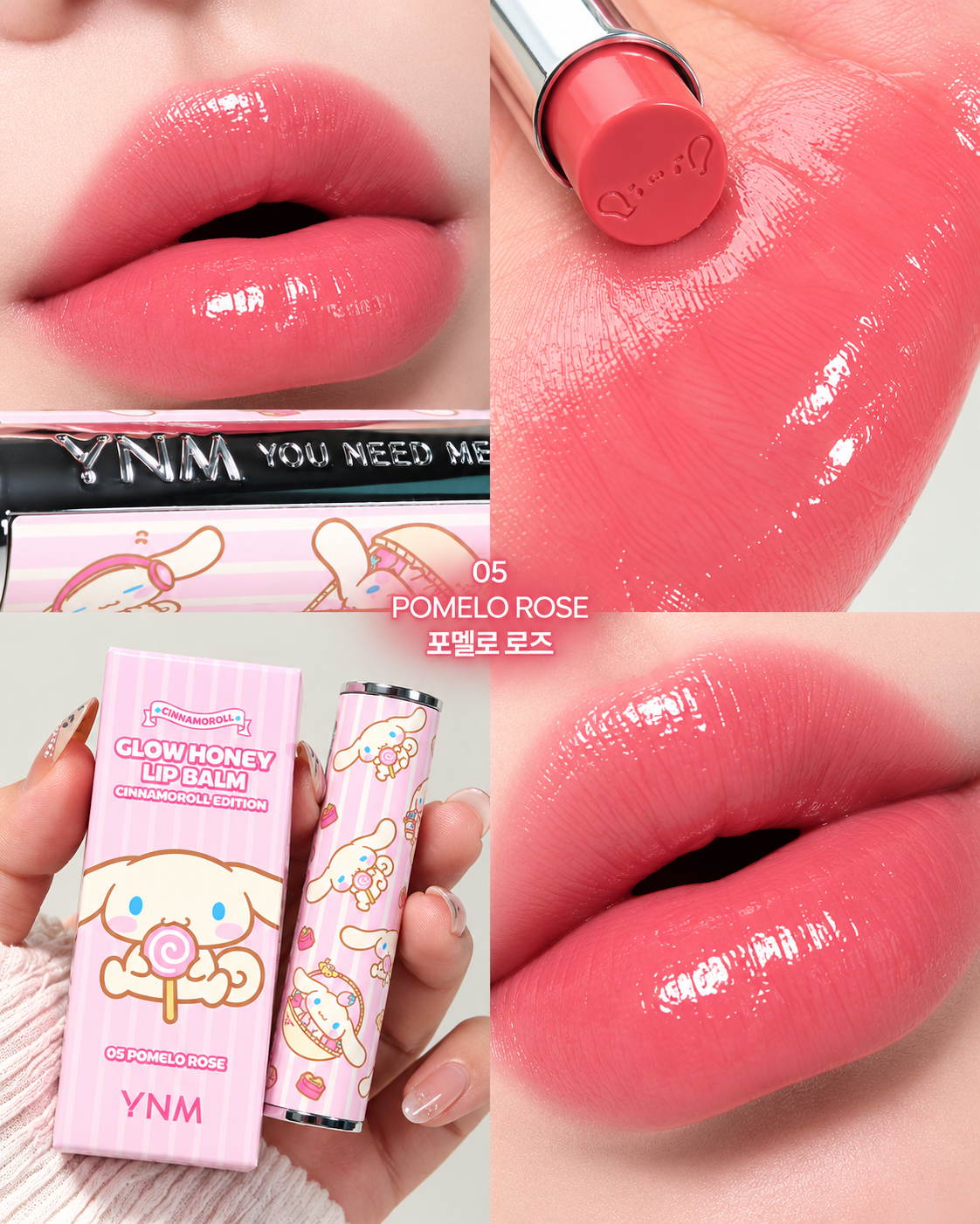 YNM Glow Honey Lip Balm – Cinnamoroll Edition - Image 4