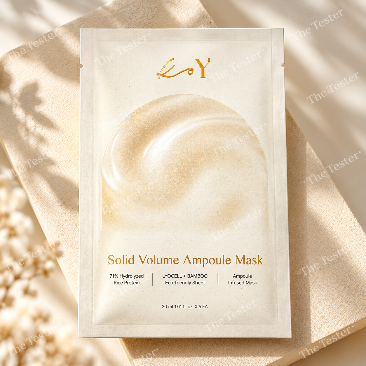 KOY Solid Volume Ampoule Mask 30ml × 5 แผ่น - Image 5