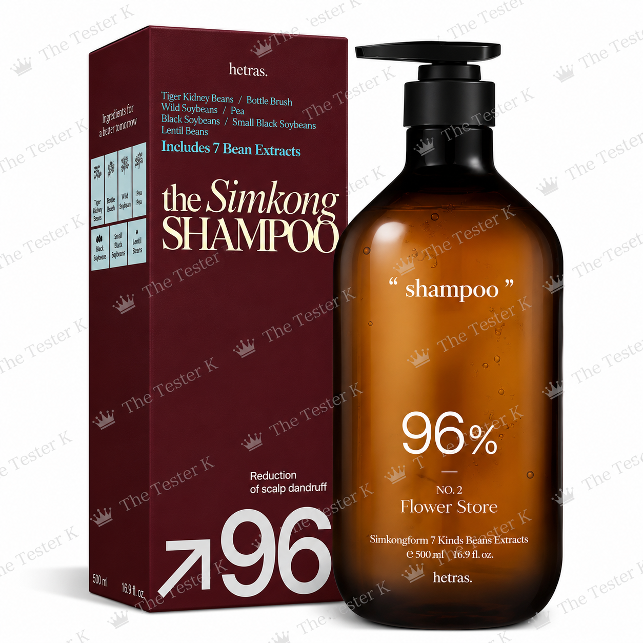 HETRAS Simkong Perfume Anti-Hair Loss Shampoo 1,013ml - Image 4