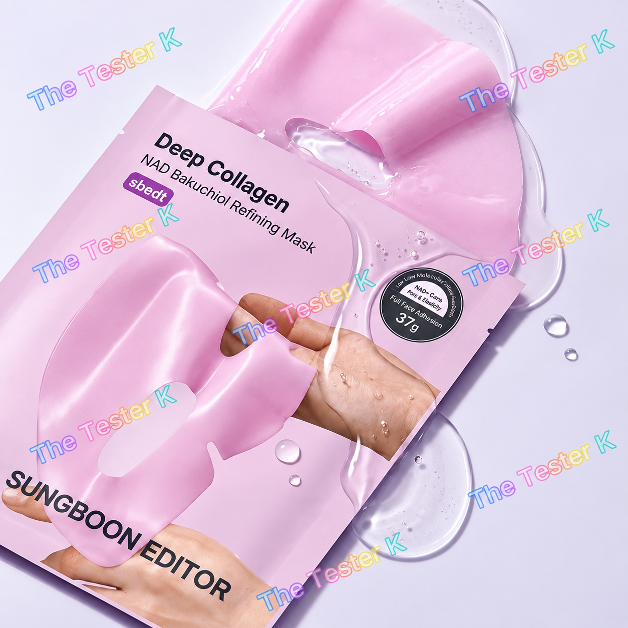Sungboon Editor Deep Collagen NAD Bakuchiol Refining Mask 37g 4แผ่น - Image 2