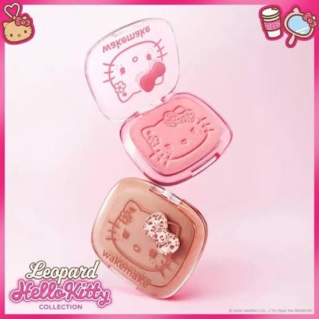 WAKEMAKE × Hello Kitty Sheer Breeze Blusher 5g - Image 6